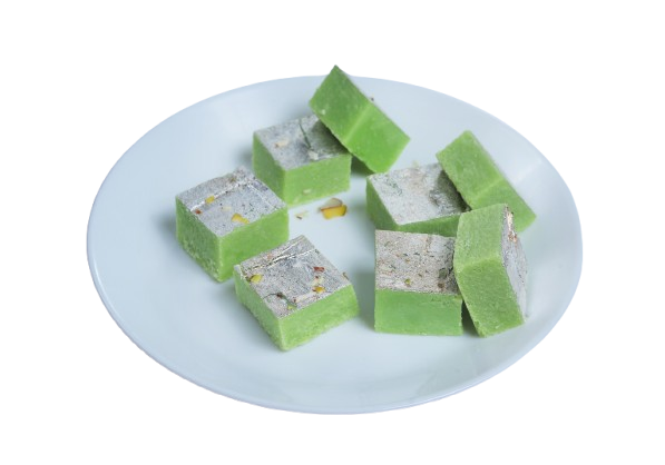 Green Mawa Barfi