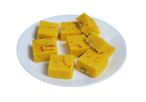 Kesar Mawa Barfi