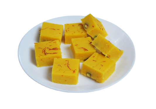 Kesar Mawa Barfi